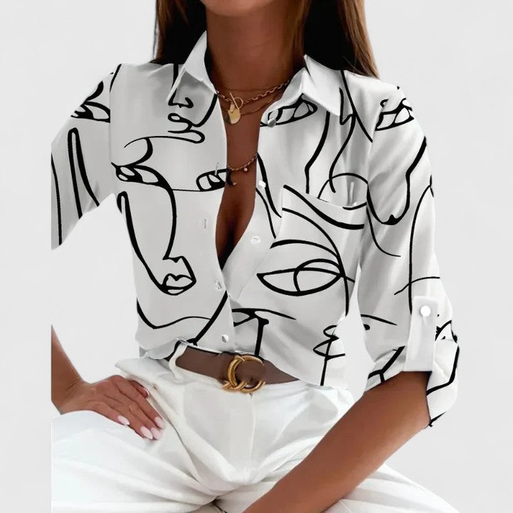 Modern Elegance Women’s Blouse – Chic, Comfortable & Versatile
