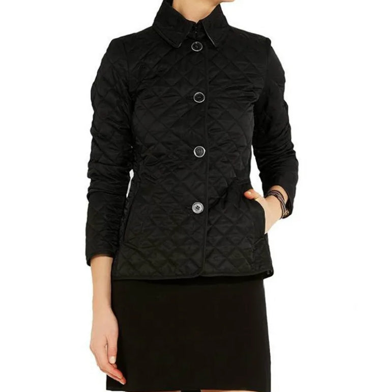Cambria | Women's Quilted Button-Front Jacket