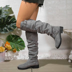 Alicia | Women's Slouchy Knee-High Boots