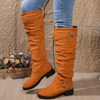Alicia | Women's Slouchy Knee-High Boots