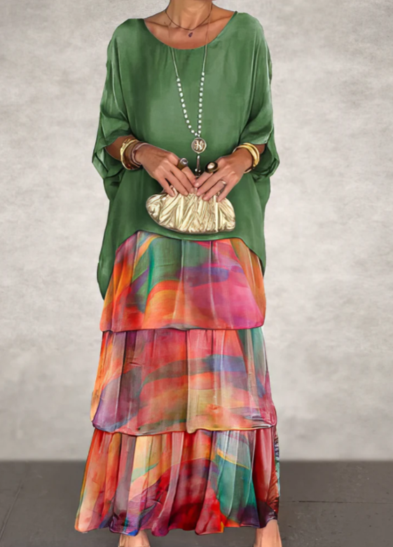 Elegant Women’s Maxi Dress – Flowy Design with a Feminine Silhouette