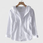 Elegant Women’s Hooded Blouse – Stylish and Comfortable Fit