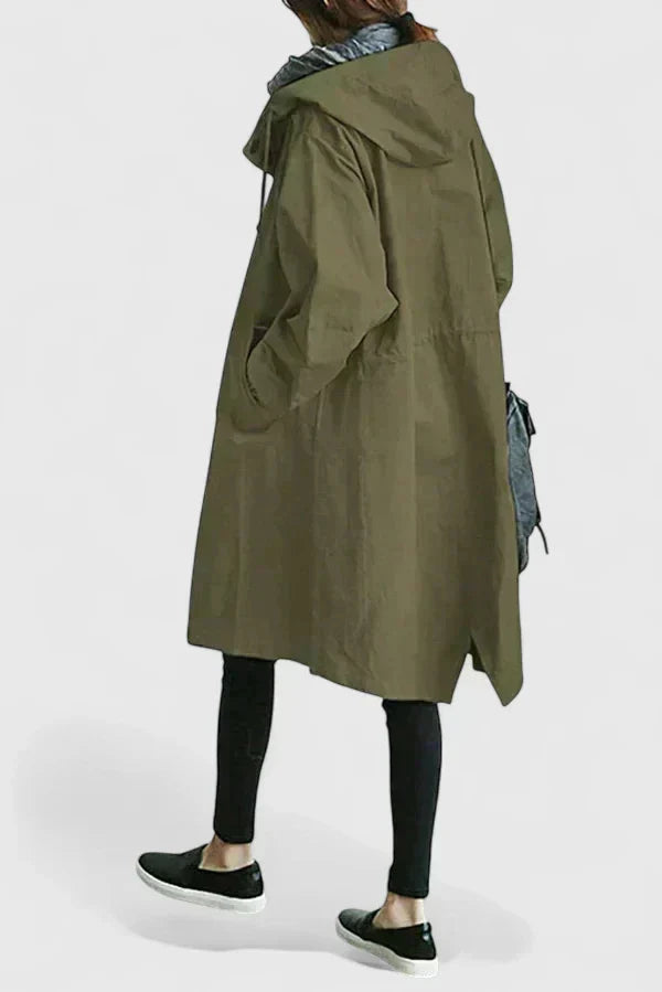 Iva | Women's Oversized Hooded Coat