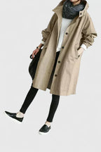 Iva | Women's Oversized Hooded Coat