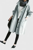 Iva | Women's Oversized Hooded Coat