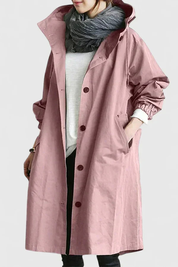 Iva | Women's Oversized Hooded Coat
