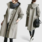 Iva | Women's Oversized Hooded Coat