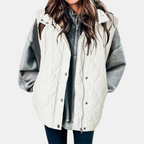 Flora | Women's Quilted Gilet with Removable Hood