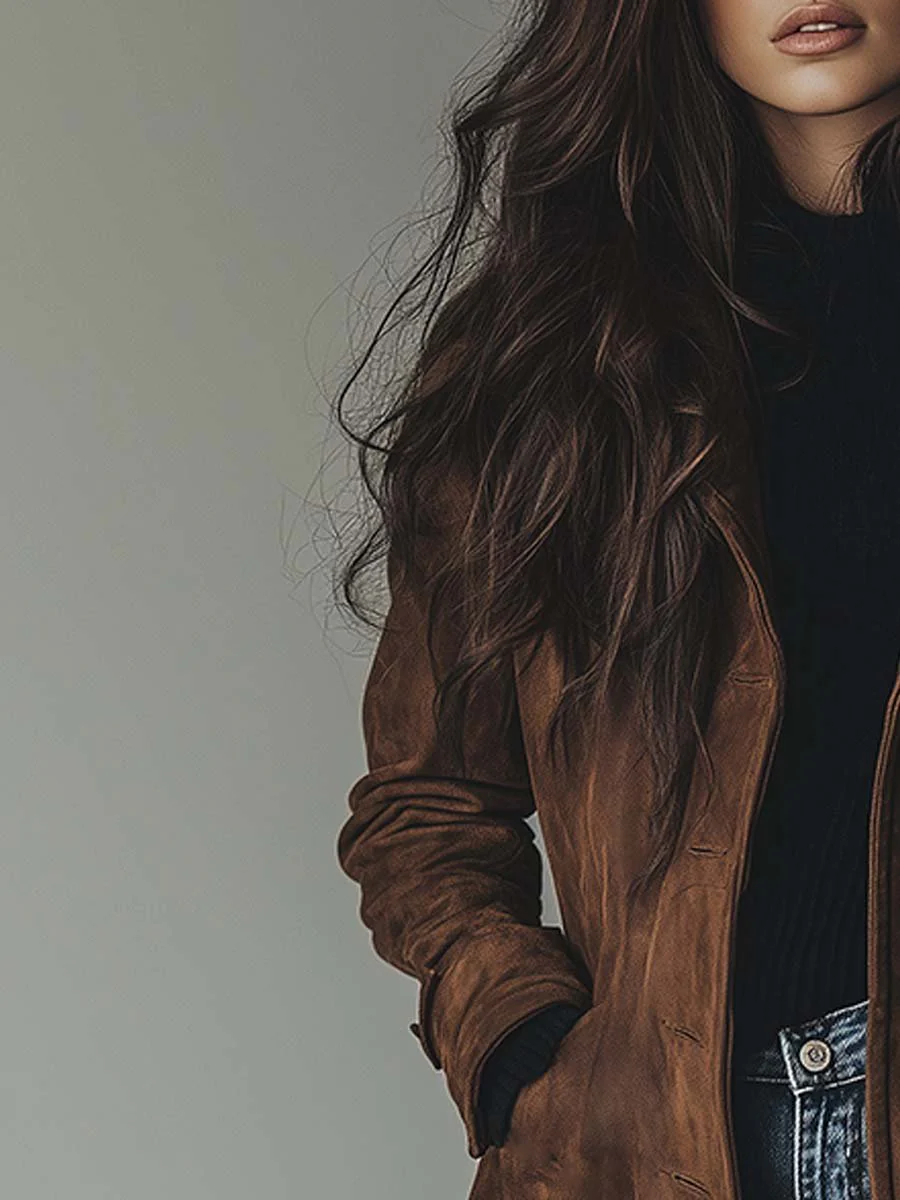 Sawyer | Women's Classic Trench Coat, Vintage Brown