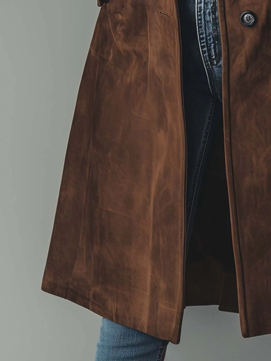 Sawyer | Women's Classic Trench Coat, Vintage Brown