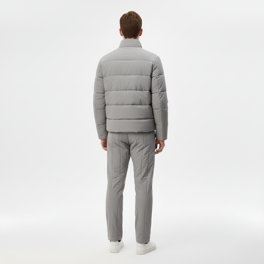 Stylish and comfortable men's jacket in gray