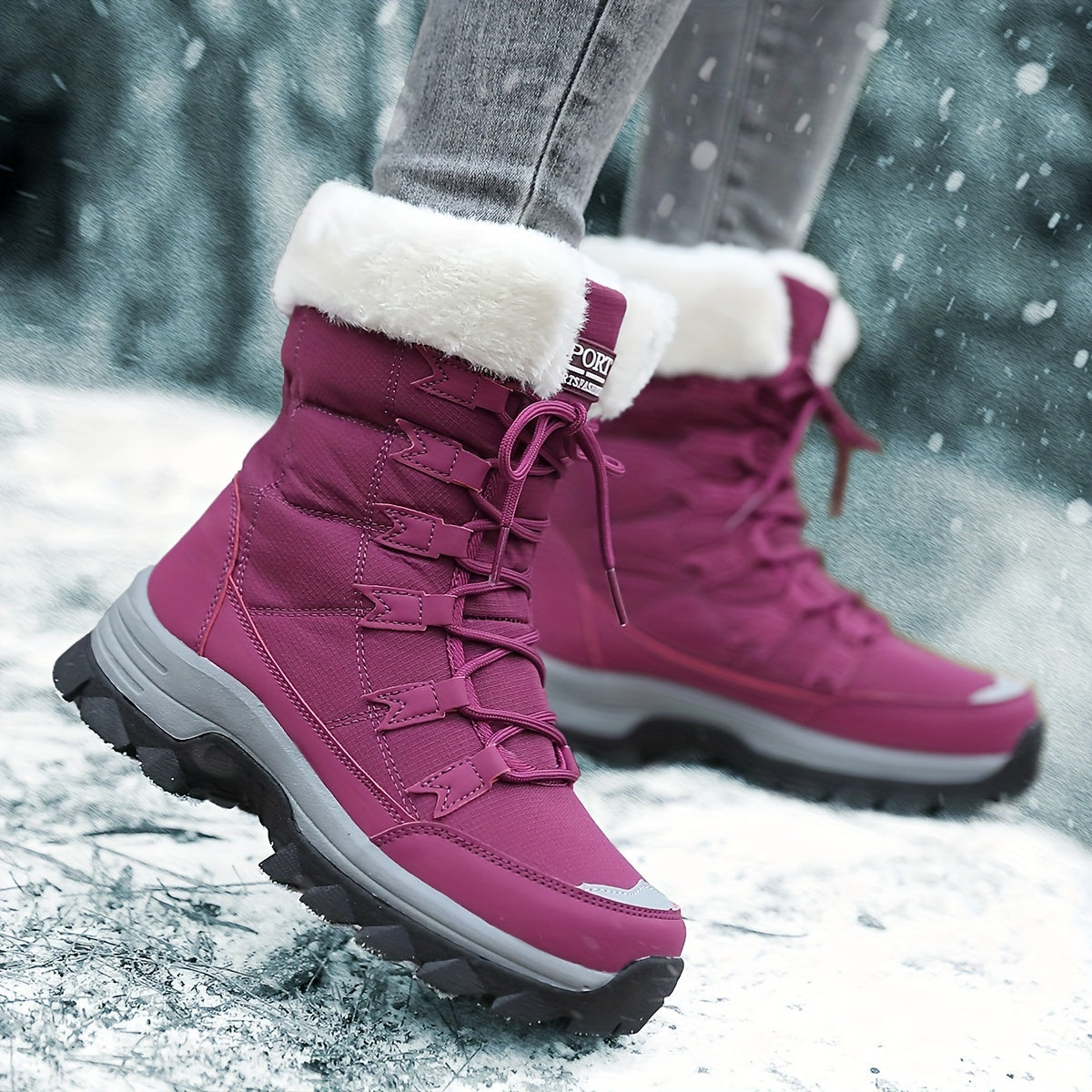 Sienna | Women Winter Boots Warm Lined Slip Resistant