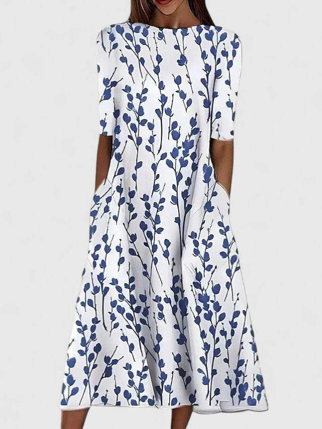 Elegant Midi Dress for Women – Lightweight Style for Every Occasion