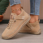Sophie | Women Wide Fit Slip On Sneakers Leather EVA Sole