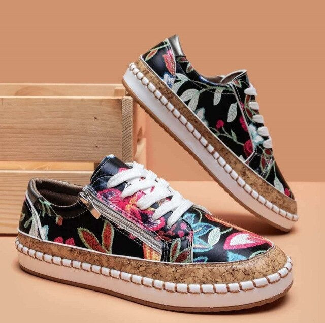 Stylish Women’s Floral Shoes – Elegant Comfort for Everyday Wear