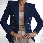 Valda | Women's Double-Breasted Blazer with Structured Shoulders