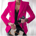 Valda | Women's Double-Breasted Blazer with Structured Shoulders