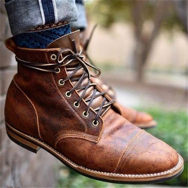 Aurelia | Men's Lace-Up Leather Boot