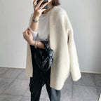 Maura | Women's Open Cardigan in Cotton Blend