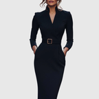 Stylish Women’s Midi Dress, Sophisticated Look and Fashionable Design