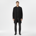 Stylish and Warm Men’s Jacket in Black