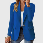 Sienna | Women's Beige Structured Blazer