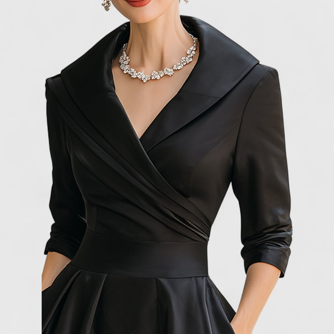 Graceful Midi Dress for Women – Elegant Fit with Timeless Charm