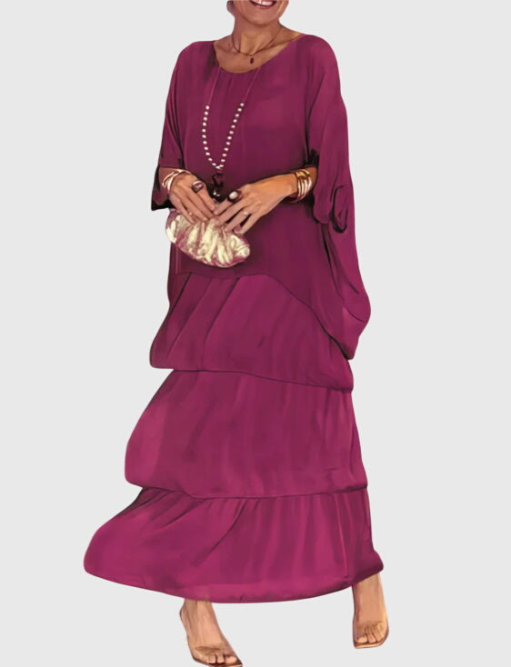 Stylish Women’s Maxi Dress, Lightweight and Flowing Fit