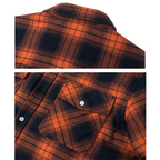 Ethan | Men's Plaid Shirt Jacket with Sherpa Lining