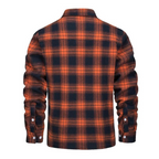 Ethan | Men's Plaid Shirt Jacket with Sherpa Lining