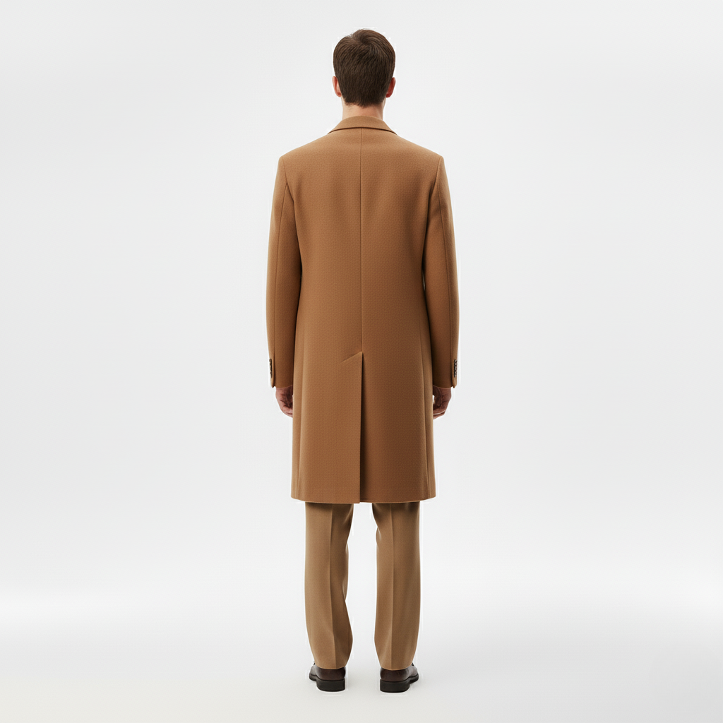 Elegant and functional men's jacket in beige