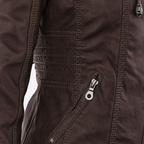 Diane | Women's Hooded Leather Jacket
