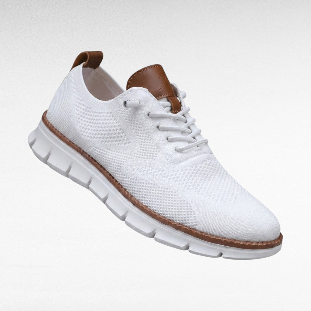 Reese | Men's Navy Mesh Knit Sneaker