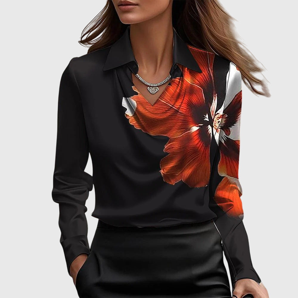 Elegant Women’s Blouse, Modern Design and Everyday Comfort