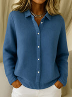 Calista | Women's Ribbed Button Cardigan