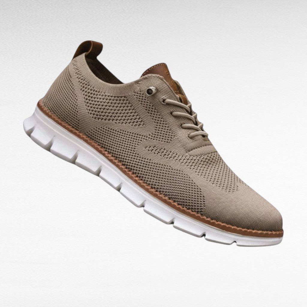 Reese | Men's Navy Mesh Knit Sneaker