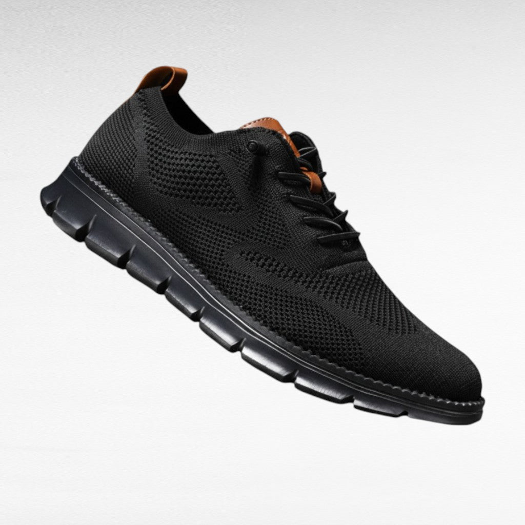 Reese | Men's Navy Mesh Knit Sneaker