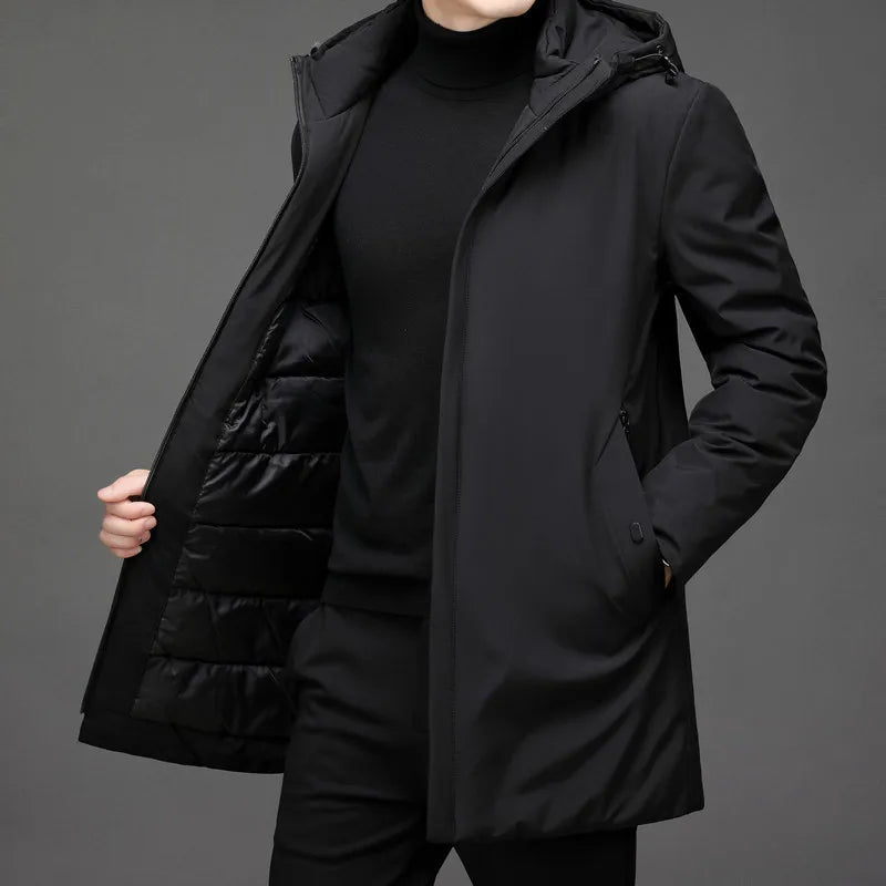 Marcus | Men's Hooded Jacket with Wind Protection