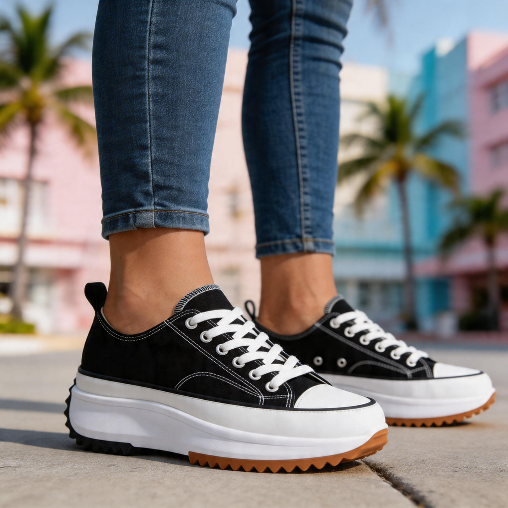 Ella | Women Platform Sneakers Orthopedic Cushioned Sole