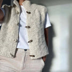 Maeve | Women's Structured Knit Vest with Mockneck
