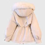 Aya | Women's Parka with Faux Fur Hood