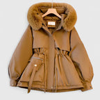 Aya | Women's Parka with Faux Fur Hood