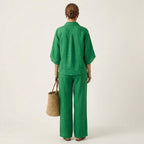 Zerah | Women's Linen-Cotton Two-Piece Set