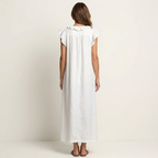 Josette | Women's Ruffle V-Neck Maxi Dress