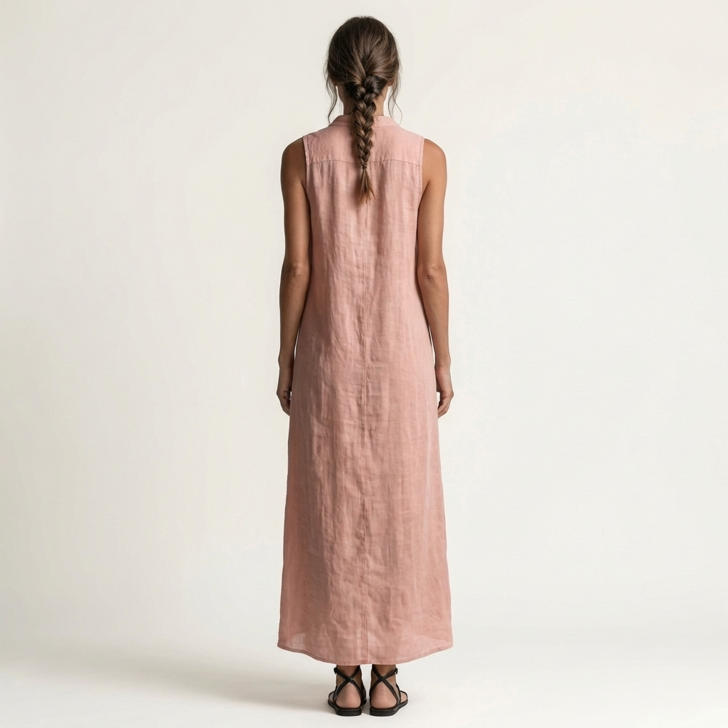 Mirabell | Women's Hooded Button-Front Maxi Dress