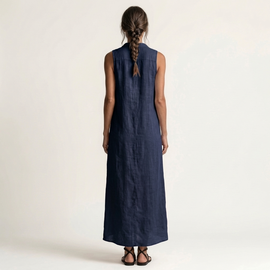Mirabell | Women's Hooded Button-Front Maxi Dress