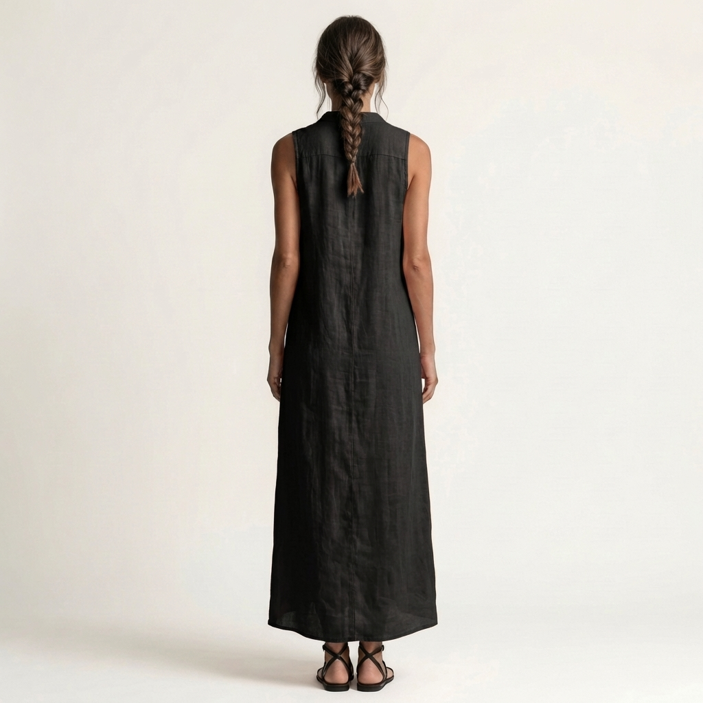 Mirabell | Women's Hooded Button-Front Maxi Dress