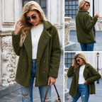 Holly | Women's Relaxed Teddy Fleece Coat