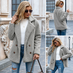 Holly | Women's Relaxed Teddy Fleece Coat