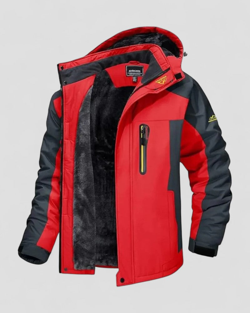 Marcus | Men's Water-Resistant Jacket with Fleece Lining